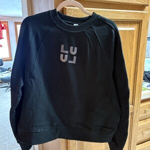 lululemon athletica scuba oversized hip length pullover jeweled